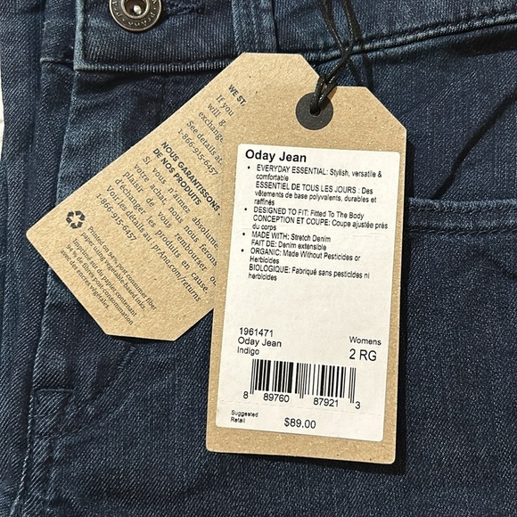 Prana Oday Jeans. NWT. 25/2 - Picture 4 of 12